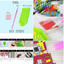 5D DIY Full Drill Square Diamond Painting Love Sea Cross Stitch Embroidery