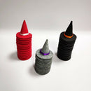 10Pcs Wine Bottle Cover Mini Halloween Witch Hat Festival Party Decoration  H1H5
