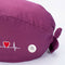 2pcs Womens Fashionable Printed Scrub Cap with Buttons Sweatband Headwear