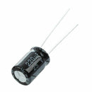 100 Pcs Radial Lead Aluminum Electrolytic Capacitors 220uF 25V F5K1