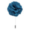Boutonniere Stick Lapel Tie Pin Brooch &Sky Blue Flower Men Accessories Gift