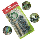 31pcs Plants Flower Seedling Stem Support Plant Grafting Stakes Connector