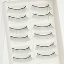 10 Pairs 10mm Makeup Practice Eyelashes Extension For Beginner Teaching