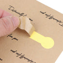 90X "Especially for you"kraft paper seal stickers for handmade products OZ