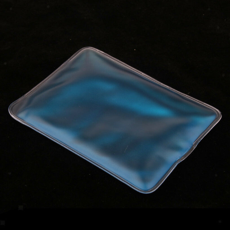 Square Reusable Gel Ice Pack Hot Cold Bag for Injury Pain Reducing Tool Blue