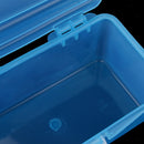Multi-functional Durable Transparent Plastic Storage Box With Removable Tray