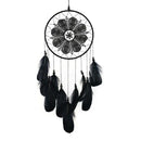 Handmade Dream Catchers Black Feather Lace Dream catchers for Wall Hanging
