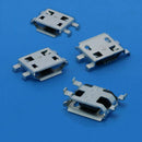 10Pcs Micro USB Type B Female 5Pin Socket 4Legs SMT SMD Soldering Connector