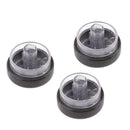 3pcs Car AC Heat Control Knobs Aluminum Panel Switch for Ford Focus