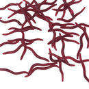 50X Soft Lure Fishing Simulation Earthworm Red Artificial Fishing OZ