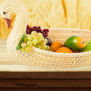 Eco-friendly Woven Basket Storage Basket Imitation Rattan Woven Basket Anim B4C2