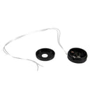 3 x Black Wire Lead CR 2032 Button Battery Button Battery Holder Case