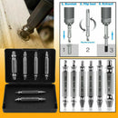4PCS Broken Bolt Damage Screw Remover Extractor Drill Bits Easy Out Reverse Tool