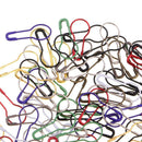 100Pcs Mini Metal Gourd Shape Safety Pins Sewing Needles DIY Hand Crafts