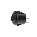 10Pcs 16mm Small Round Boat Rocker Switches 2 Pin ON-OFF Rocker Switch ME