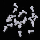 150x White Nylon M2 M2.5 M3 M4 M5 Hex Screw Bolt Nut Standoff Spacer K HLD