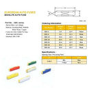Automotive-Fuse-assortments 30pcs GBC Automotive European Car Blade Fuse Bo