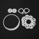 4pcs DIY Doughnut Cutting Dies Stencil Scrapbooking Embossing Paper Craft