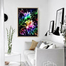 5D DIY Full Drill Diamond Painting Flower Cross Stitch Embroidery Mosaic