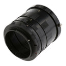 Macro Close-Up Auto Focus Extension Tube Set For Canon EOS Rebel T6s, T6i, SL1,
