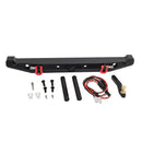 1PCS Metal Rear Bumper with D-Rings for 1/10 RC Car TRAXXAS Scx10 Upgrade P