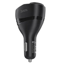 Z34 3.1A Dual USB Car Charger W/LED Display Universal Phone Car-Charger Black