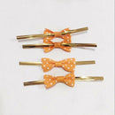 100pcs Cute Colored Bow Metallic Twist Tie for Bakery Candy Cello Bags Gifts