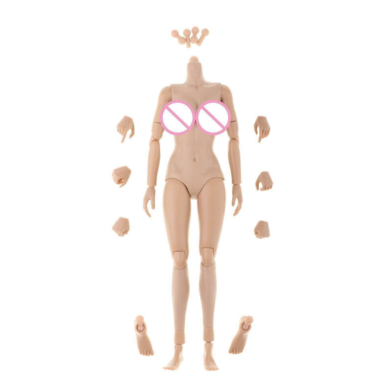 1/6 Scale Super Flexible Female Rude Body 12inch Action Figures Moveable Joints