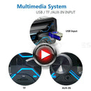 Car Stereo MP3 Player Bluetooth AUX USB TF FM Radio Audio In-dash Handsfree BSE