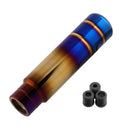 Burnt Blue Car Aluminum Gear Shifter Shift Knob For Manual Transmission 13cm