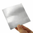 2pcs High Purity 99.9% Pure Zinc Zn Sheet Plate 100mm x 100mm x 0.2mm