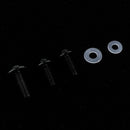 158Pcs Motorcycle Metal Complete Fairing Bolt Kit Bodywork Screws Nuts - Black