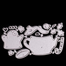 Teapot+Snowman DIY Cutting Die Stencil Scrapbook Album SALE Embossing Card