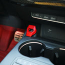 Universal Aluminum Alloy Car Engine Start Stop Button Ring Cover Trim (Red)