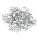 100Pcs Hair Braid Dread Dreadlock Beads Adjustable Cuff Clip 8mm Clip Metal