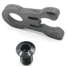 Bicycle Carbon Cnc Catcher Crab Clamp Head Tube Fixing Buckle + Screws for