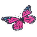12pcs PVC Butterfly Wall Stickers Wedding Party Butterflies Deor Rose Red