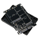 2 In 1 Combo M.2 NGFF B-Key & MSATA SSD To SATA 3.0 Adapter Card
