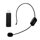 20Hz-30KHz  Mic Wireless 3.5mm Condenser Mic Headworn Microphone, Black