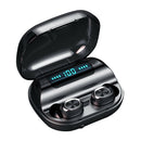 Bluetooth V5.0 Earphones Touch Control Wireless Headphones With LED Display