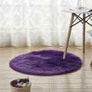 faux sheepskin wool carpet 30 x 30 cm Fluffy soft longhair decorative carpe C6H9