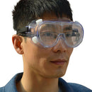 1pc Safety Goggles Anti Dust Eyewear Clear Lens For Lab Work Protective Glasses