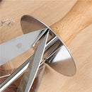 1PC Upspirit Stainless Steel Rolling Cutter for Making Croissant Bread  N Hc Gw