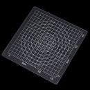 Square Acrylic Transparent Stamp Pressure Clay Mud Ultra-light Clay Plate T Kw