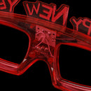 1pc Happy New Year LED Flashing Glasses Glowing Eye Glasses Light Up Kids To_