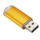 USB 2.0 Flash Pen Drive Disk Memory Stick Golden Storage Capacity:2GB