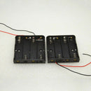 2pcs Battery Box Holder for 4pcs AA Dry Batteries with 150mm Wire Series C MRT