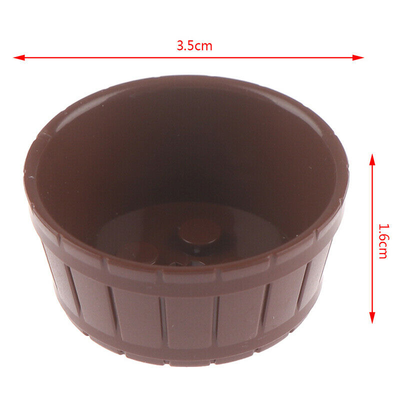 5Pcs/set Parts Barrel Toys for Accessories Parts Building Toys BX