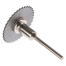 7Pcs Cutting Discs Mandrel HSS Rotary Circular Saw Blades Tool Cutoff - OZ