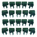 20PCS Adjustable Garden Climbing Rattan Rod Connector Stake Clips 16MM Diameter